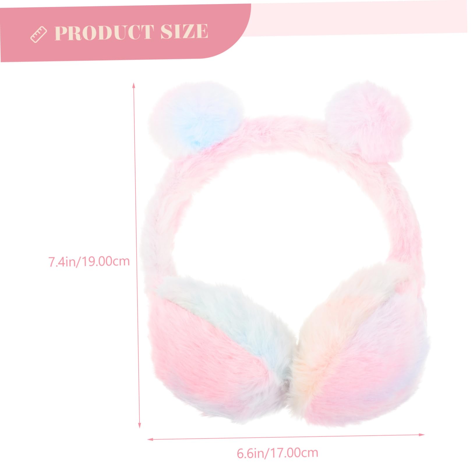 Veemoon Protective Ear Warmer Comfortable Winter Earmuffs Portable Ear Muffs for All Ages