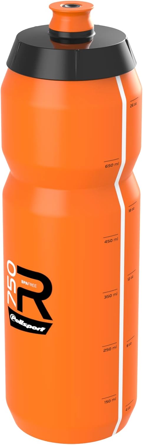 Polisport BIDON R750 750 ml オレンジ、大人用ユニ、マルチカラー(マルチカラー)。