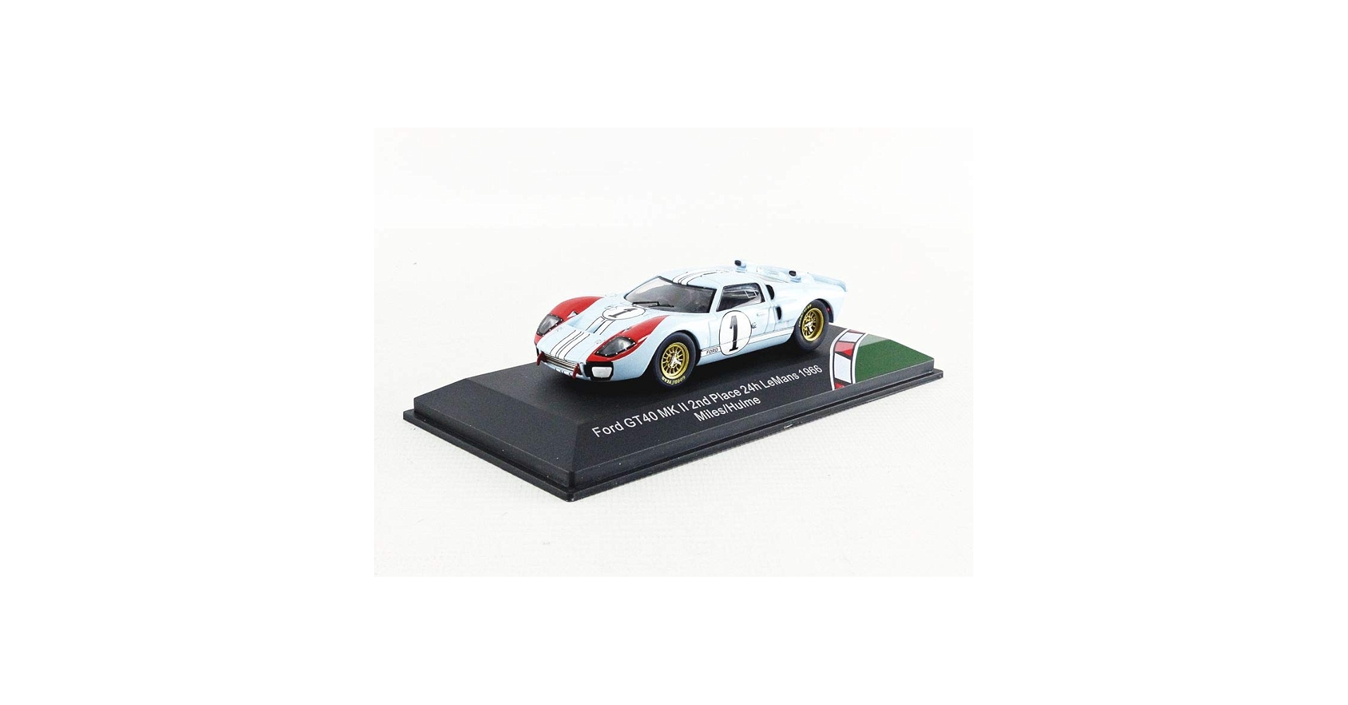 Amazon.com: CMR 1/43 - F-ORD GT 40 Mk II - Le Mans 1966
