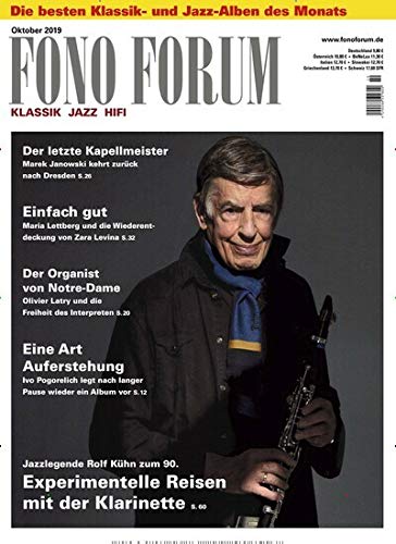 Preisvergleich Produktbild Fono Forum 10 / 2019 "Experimentelle Reise"