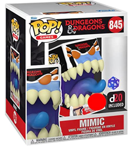 Dungeons &Amp; Dragons Mimic Us Exclusive 6&Quot; Pop Vinyl Dice