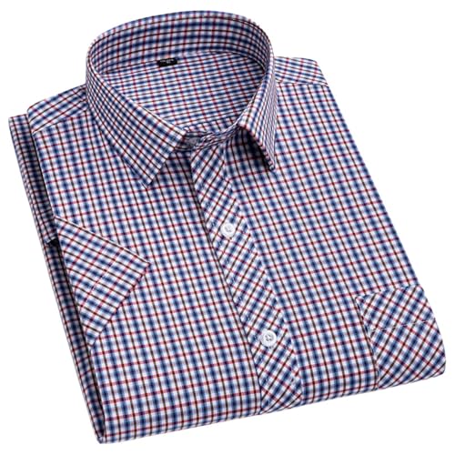 Chemise coupe ajustée en coton Oxford pour homme au col carré chic