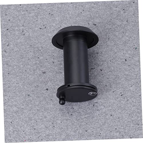Jojofuny Mirilla para Puerta Ojo de Gato de Ángulo Amplio 200 Grados Lente de Alta Definición Color Negro Sólido miniatura 3