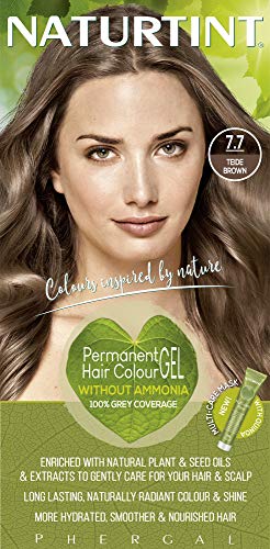 Naturtint Permanent Hair Color 7.7 Chocolate Caramel (Pack of 1), Ammonia Free, Vegan, Cruelty Free, up to 100% Gray Coverage, Long Lasting Results, 5.6 Fl Oz