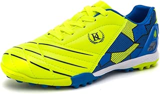 WOJIAO Mens Kids Spring Outdoor Turf Football Training Boots Waterproof Cleats Soccer Sports Shoes