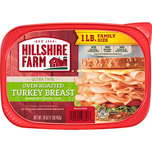 Hillshire Farm 10000096680 Ultra Thin Deli Sliced Turkey Breast Lunchmeat Oven Roasted Turkey Breast thumb #10