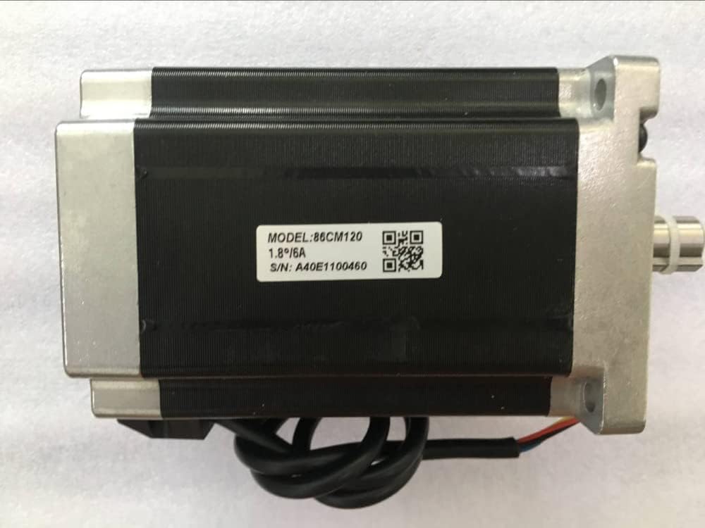 Davitu Stepper Motor - Leadshine 86CM120 34 stepper motor with 12N.m (1700 oz-in) holding torque 2 phase step motor 4 wires shaft size 14mm - - 