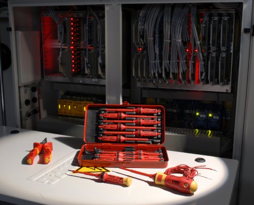 Felo 0715753077 14 Piece E-Smart Insulated Screwdriver Set #TOP2