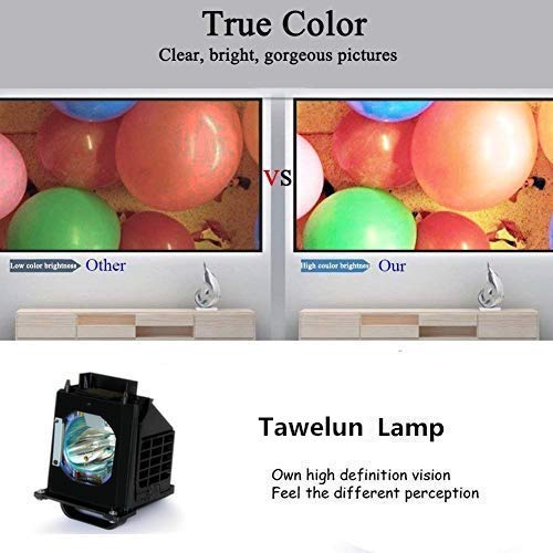 Tawelun 915B403001 915B403A01 Mitsubishi TV Replacement Lamp for WD-60735, WD-60737, WD-65737, WD-73737, WD-82837, WD-73735, WD-82737, WD-65736 - Thumbnail 4