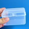 12 Paquete de Envases de Plástico Transparente Rectangulares (3.23 x 2.44 x 1.85 pulgadas), Organizador de Cuentas Pequeño para Artículos Pequeños, Manualidades, Cuentas, Monedas, Joyería y Tarjetas de Presentación 7