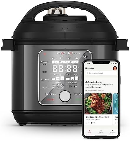 Instant Pot Pro Plus Wi-Fi 10-in-1 Electric Pressure Cooker 6 Qt