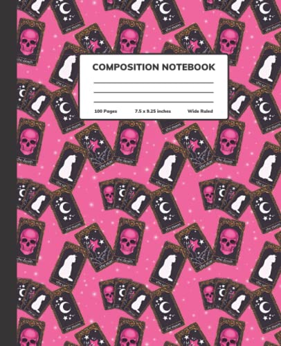 Carnet de cartes de tarot Halloween parfait pour vos rituels écrits
