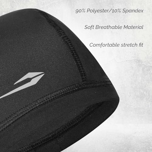 Image of DSC Cricket Helmet Skull Cap for Mens | Breathable, Sweat-Wicking, 4-Way Stretch Under-Helmet Inner Cap | Choice of Classic Slip-On or Adjustable Tie-Knot Design