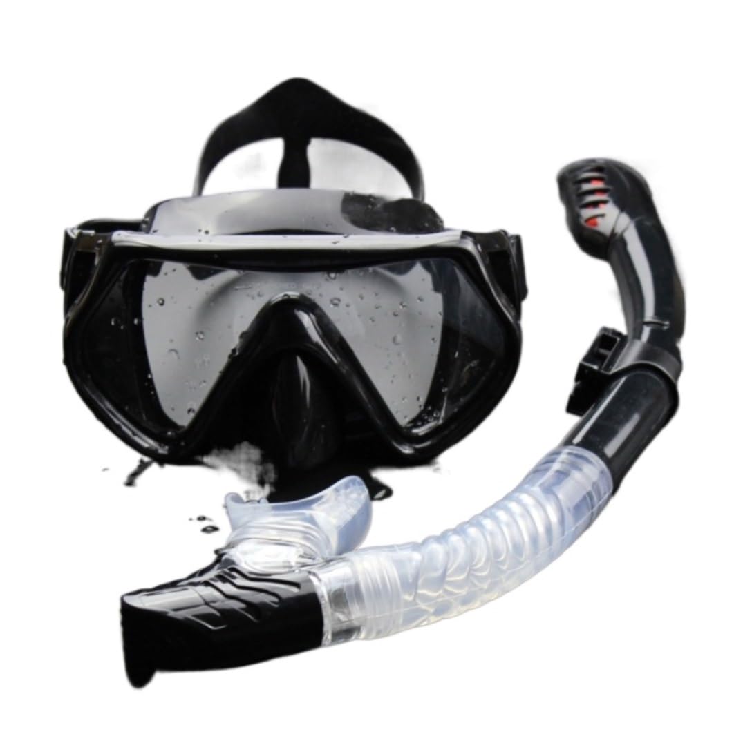 Sprzęt do Snorkelingu, Premium Snorkel Set Maska Do Nurkowania Dla Dorosłych Snorkeling Nurkowanie Gogle Pływania Dry Maska do Nurkowania
