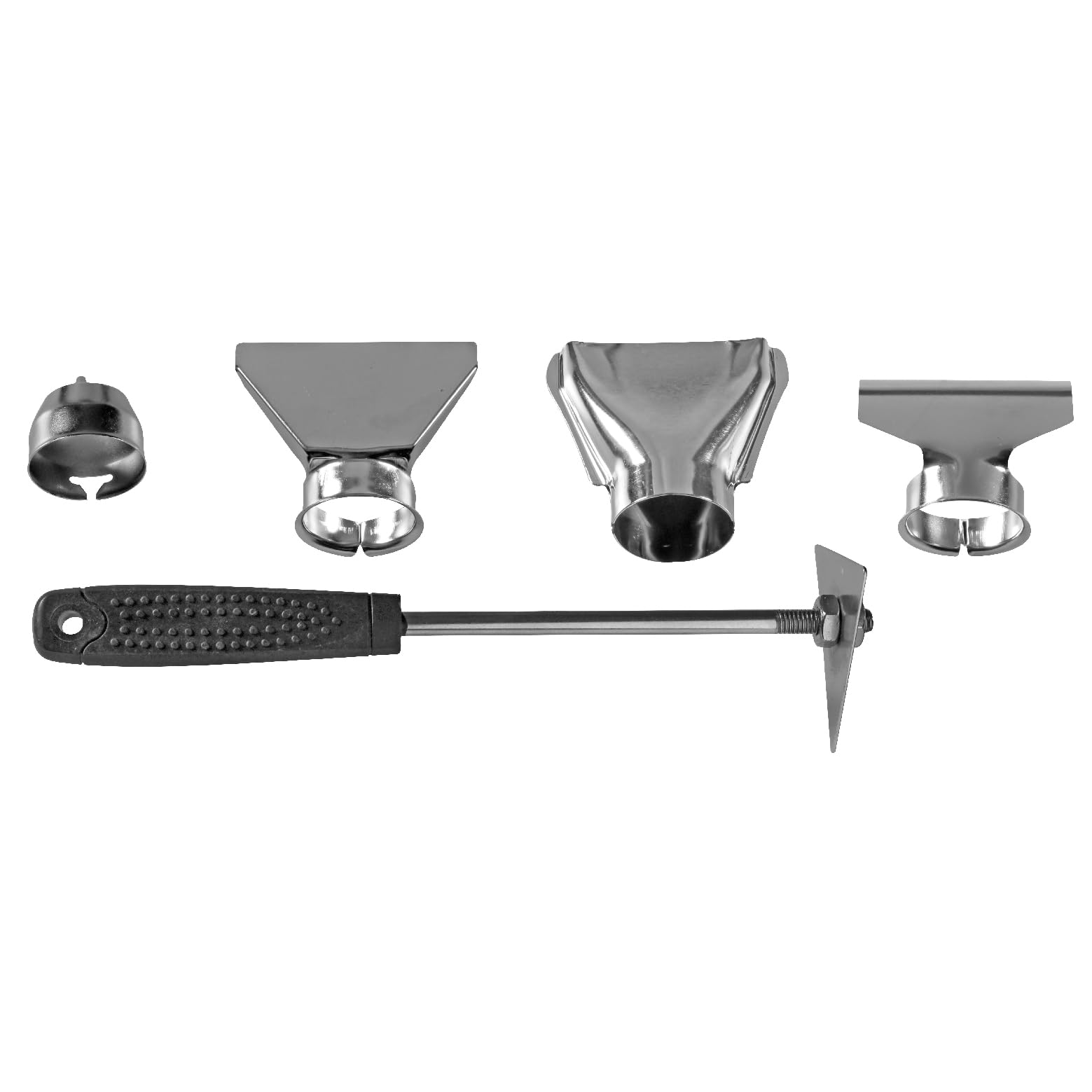 Valex PTE2100 Pistola Termica Regolabile, 2000W, Temperatura Regolabile 50-600°, con Display, 5 Accessori Inclusi