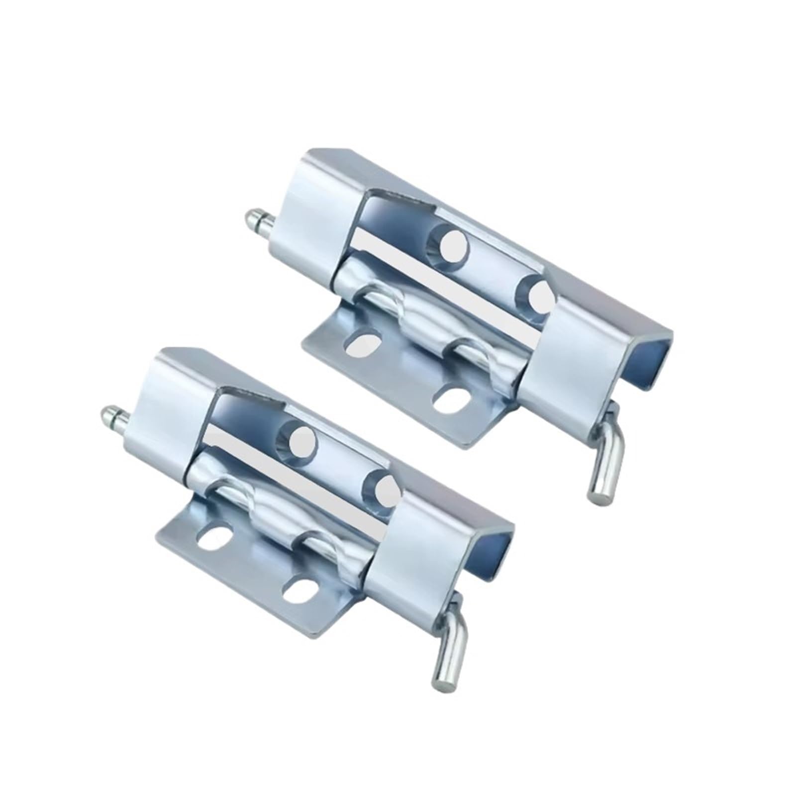 Iron Concealed Hinge Industrial Machinery Equipment Box Detachable Welding Hinge 1Pcs(Large)
