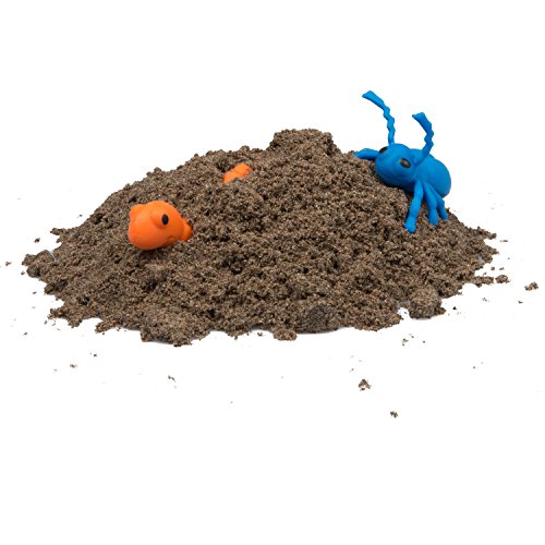 Bugs in a Jar - Unique Play Dirt For Burying and Digging Fun. Includes Dirt, Plastic Bugs, and Travel Jar