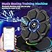 2025 Music Boxing Machine Upgrade - Smart Bluetooth,Two Pairs of Gloves.Multiple Modes.Wall-Mounted for Home/Office/Gym.Ideal for Adults and Kids.Space-Saving,Brings Fun Workouts and Family Fun.