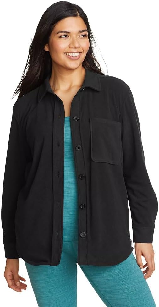 Eddie Bauer Women's Chutes Fleece Shirt Jacket