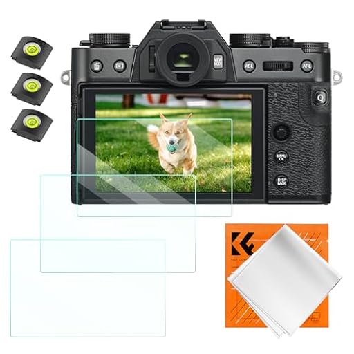 K&F CONCEPT Protector de Pantalla para Fujifilm X-T30 X-T30 II, 3 PCS Protector de Pantalla Vidrio Templado, 3 PCS Nivel de Zapata Caliente, 1PCS Paño de Limpieza | Ya disponible en tu tienda friki favorita! En mundofriki.es! K&F CONCEPT Protector de Pantalla para Fujifilm X-T30 X-T30 II, 3 PCS Protector de Pantalla Vidrio Templado, 3 PCS Nivel de Zapata Caliente, 1PCS Paño de Limpieza | Ya disponible en tu tienda friki favorita! En mundofriki.es!
