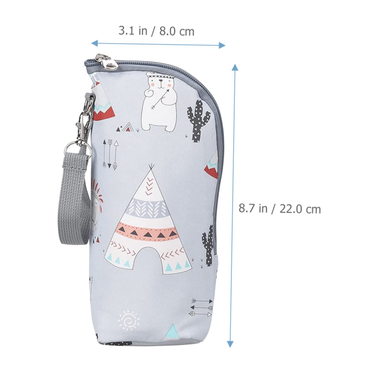 Toyvian 5piezas Bolsa Térmica para Biberones Aislante y Accesorio para Carrito De Niño Niña para Viajes y Actividades Al Aire