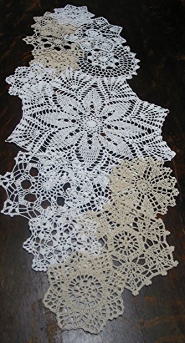Set of 14 Hand Crochet Doilies 5