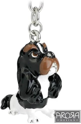 Arora Little Paws Key Ring Cavalier King Charles Spaniel, Multicolour, One Size, 3704