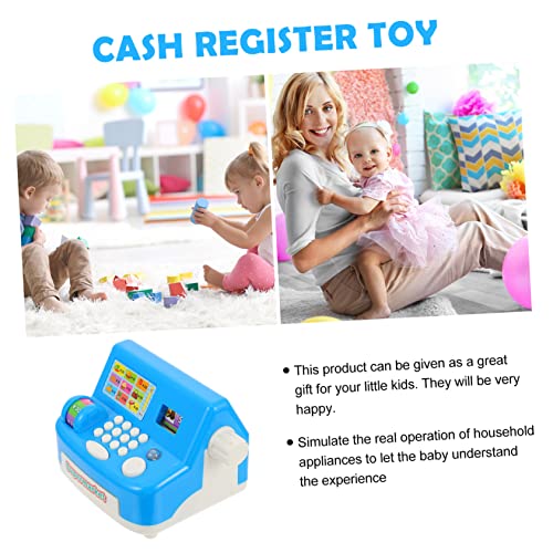 Totority 5 Peças Simulação de caixa registradora jogar caixa registradora para crianças brinquedos e