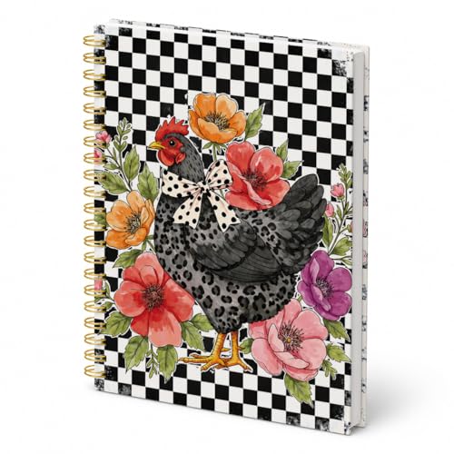Carnet de notes poulet de ferme Rusenbao pour recettes et bureau
