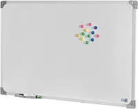 Tilibra - Quadro Branco Magnético Moldura Alumínio 90x60cm