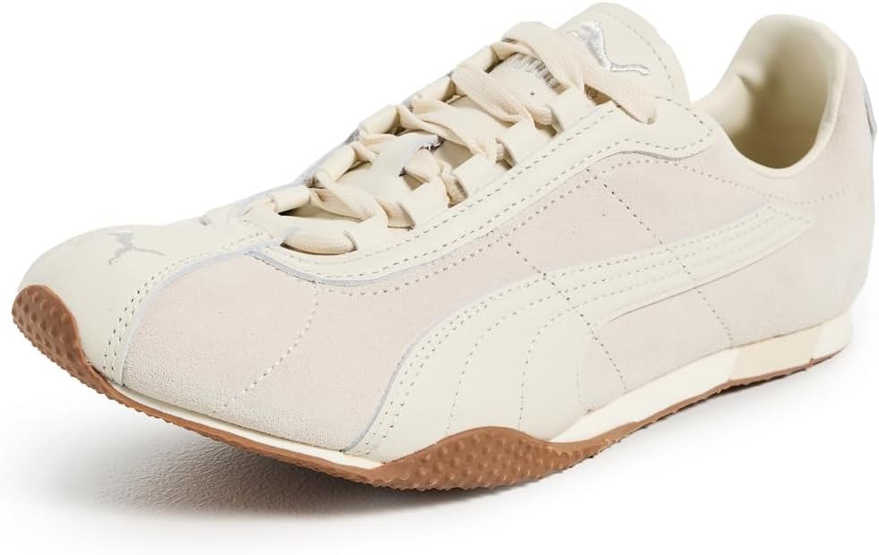 PUMA Mens H-Street Premium Lace Up Sneakers Shoes Casual - White