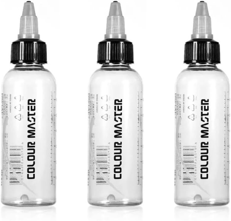 DSPIAE Botellas magnéticas de la coctelera de la pintura del mezclador de la agitación, juego de 3 piezas 2.5 fl oz