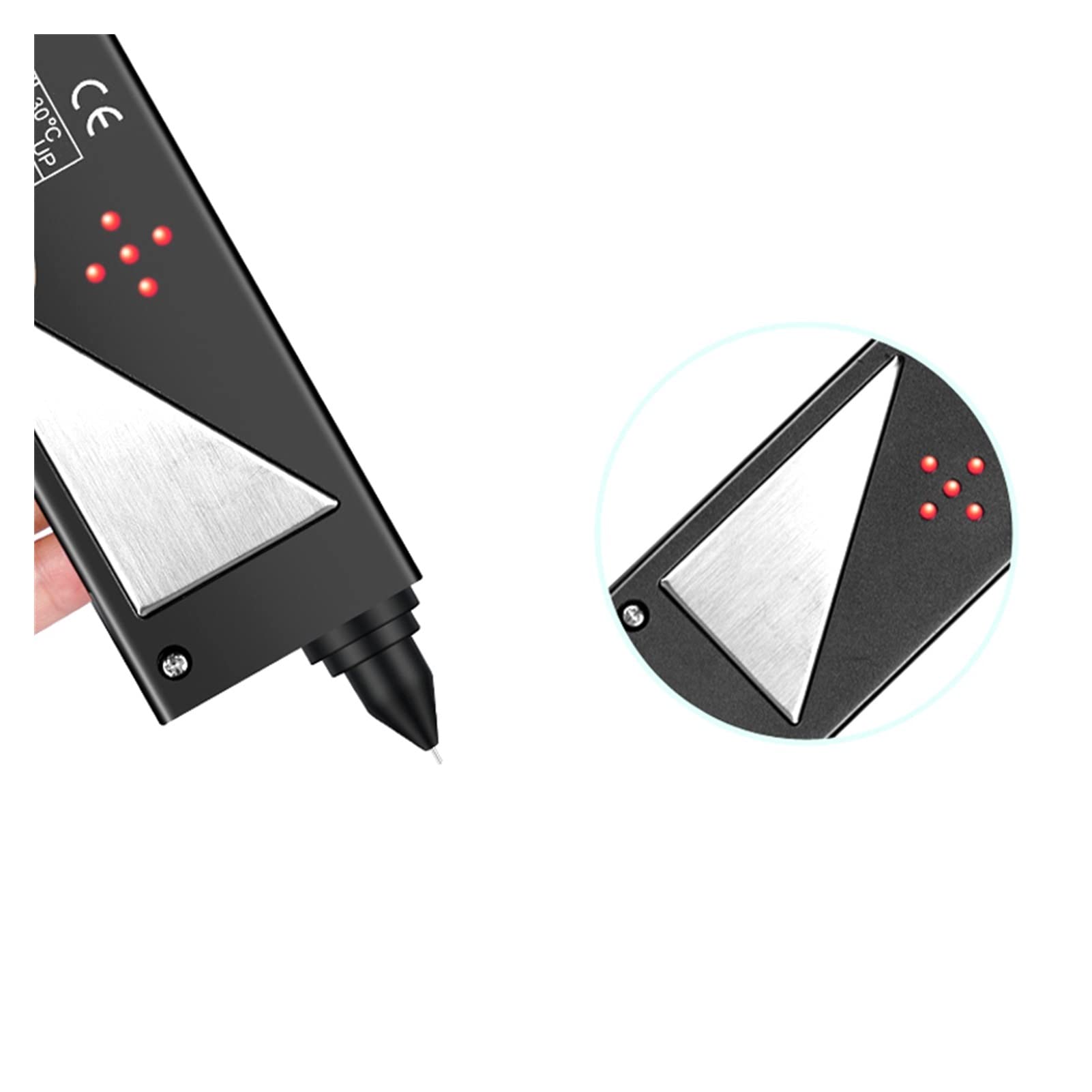 Twardościomierz, Przenośny Diamond Gem Tester Selektor z Case Gemstone Platform Jeweller Tool Testeur Diamant Twardość