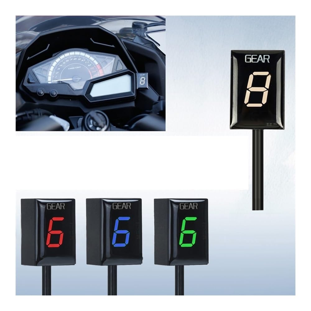 Motorrad-Ganganzeige 1-6 Getriebe Display Für Intruder VZR1800 VZR 1800 M1800R 2006-2010 EFI