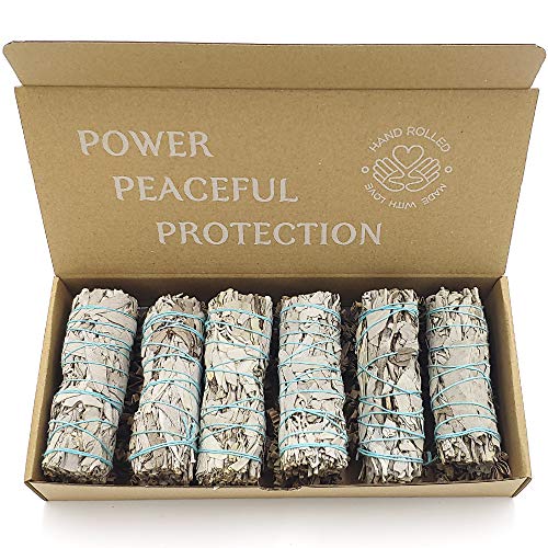 Copalosanto sálvia branca Pack 7 VCapacidade: s. Atado sálvia branca da Califórnia -Apiana - para queimar