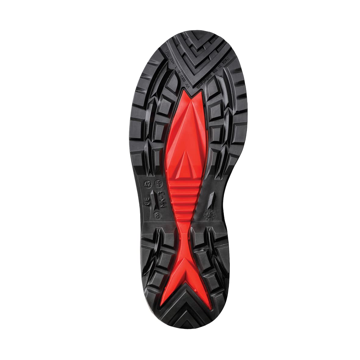 DUNLOP Unisex C762041Sicherheits-Gummistiefel, Schwarz