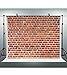 DHXXSC 7X5FT Red Brick Wall Backdrop Photo Studio Prop Baby Birthday Party Home Decor Photo Booth Banner Vinyl Photo Background DH-04