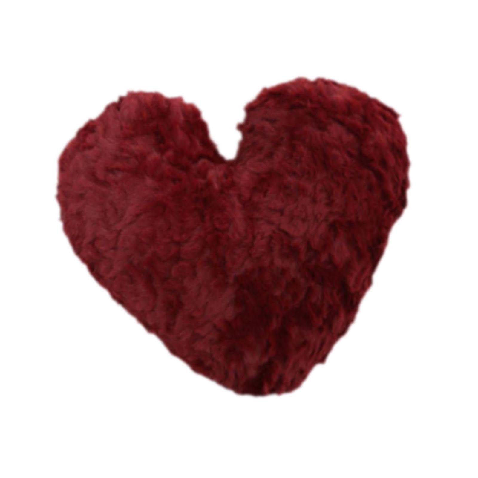 THE STYLE SUTRA Heart Shaped Throw Pillow Friend Gift for Sofa Couch Living Room No Pocket-image-34