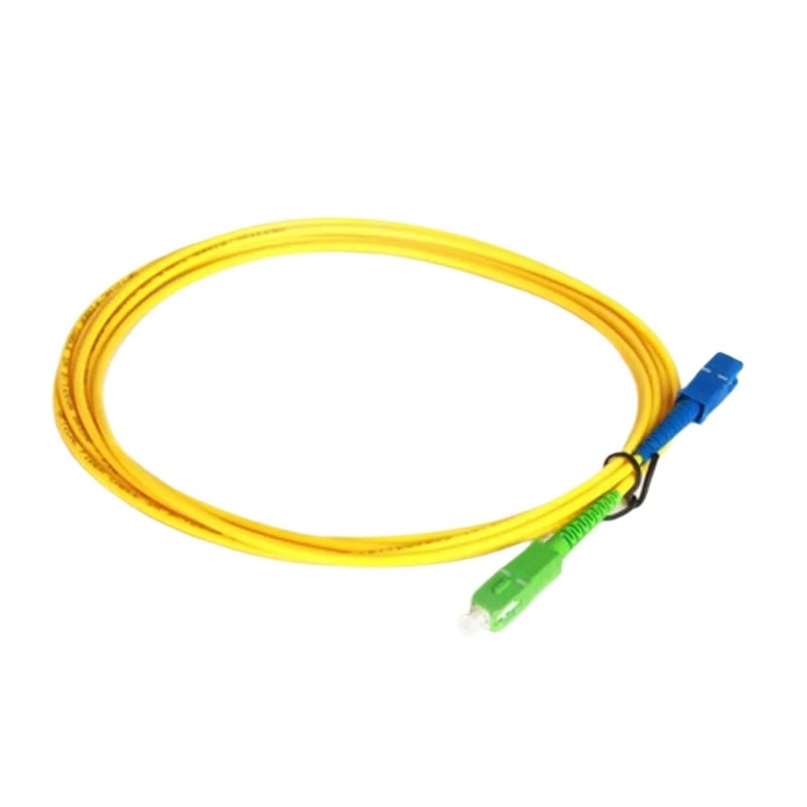 10 szt. SC APC-SC UPC 3-metrowy kabel światłowodowy w trybie Simplex 2,0 mm lub 3,0 mm światłowodowy kabel rozruchowy FTTH