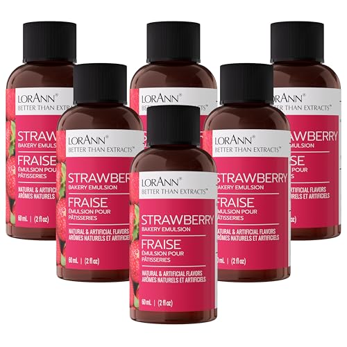 Image of LorAnn Oils Strawberry Emulsion & Flavoring For Baking
