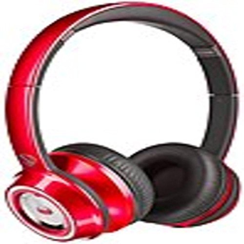 Monster 128506-00 NCredible NTune On-Ear Headphone - Binaural - Integrated Microphone - ControlTalk Universal - Wired - Candy Red consumer electronics