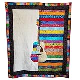 Guitar Quilt Pattern 'Beautifully Acoustic' (Twin coverlet)