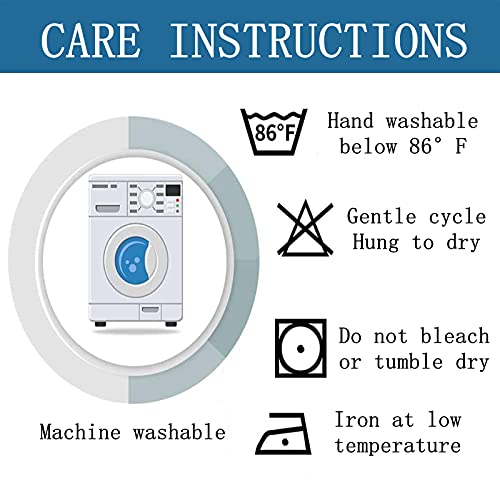 Anhope Scenery Curtains For Bedroom Nature Landscape Theme Window Panels With Garden Pink White Flowers Waterfall Lake Scene Print Pattern Grommet Curtain Drapes For Living Room 2 Panels 42 X 63 Inch #TOP5