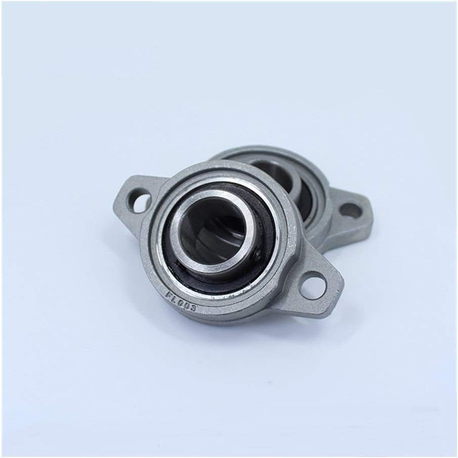 Bearing Housings KFL003 Mounted Bearing 17mm Shaft Diameter KFL Zinc Alloy Pillow Block Housing Flange Block Bearings KFL003 FL003 Pillow Block Bearings