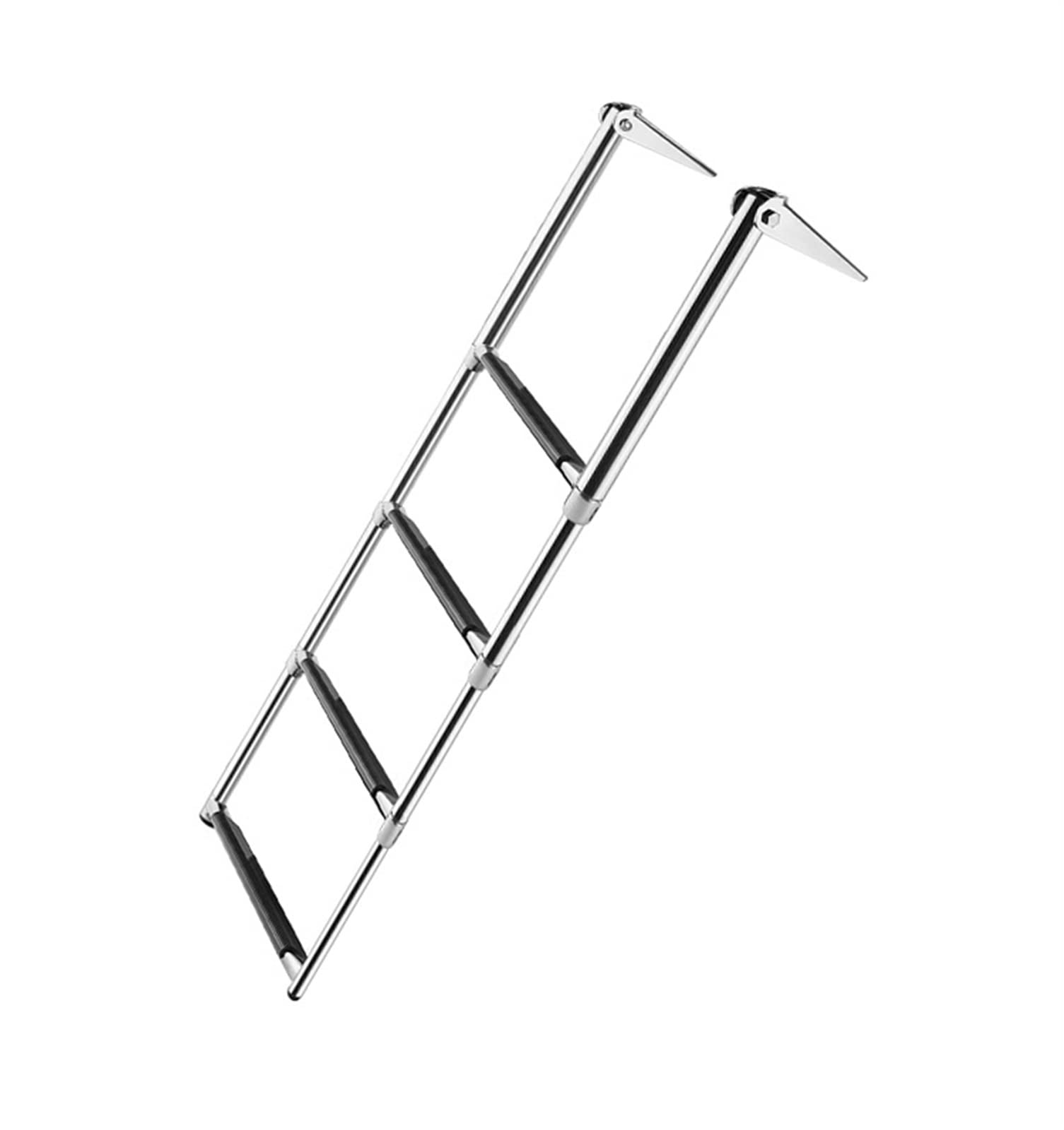 Échelle de pont pliable inox pour remonter à bord