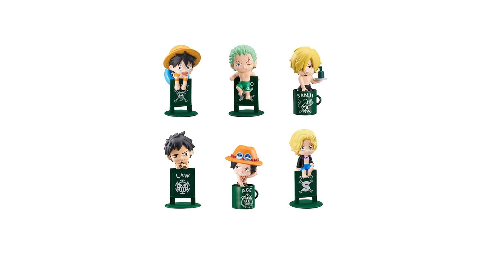 ワンピース メガハウス お茶友シリーズ ONE PIECE 海賊たちのバカンス ONE PIECE 海賊たちのバカンス | メガホビ MEGAHOBBY STATION