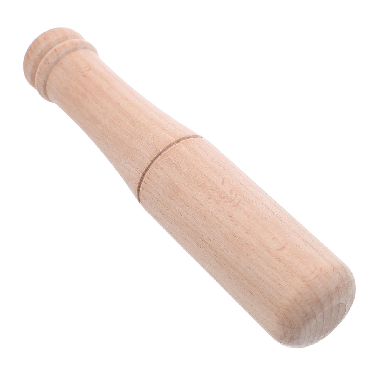 Angoily Martello in legno per scalpello in faggio, martello di legno, intaglio, in pelle, per bambini, artigianato, cucito, incisione, martello fai da te