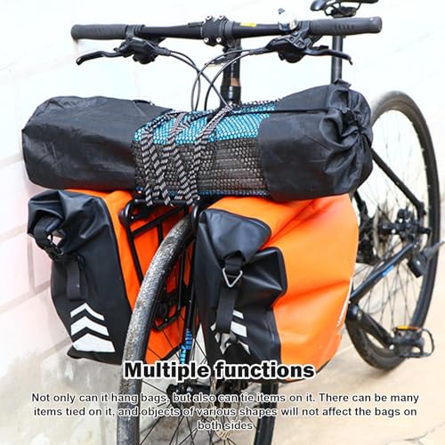 Porte-Bagages vélo avec panier de rangement robuste réglable