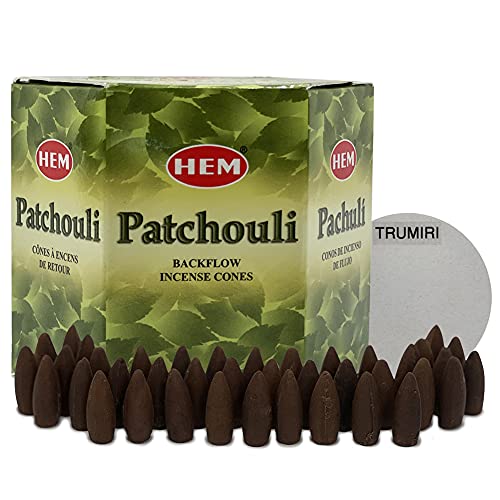 Trumiri DND--503829-1-4OZ-M Patchouli Backflow Incense Cones thumb #3