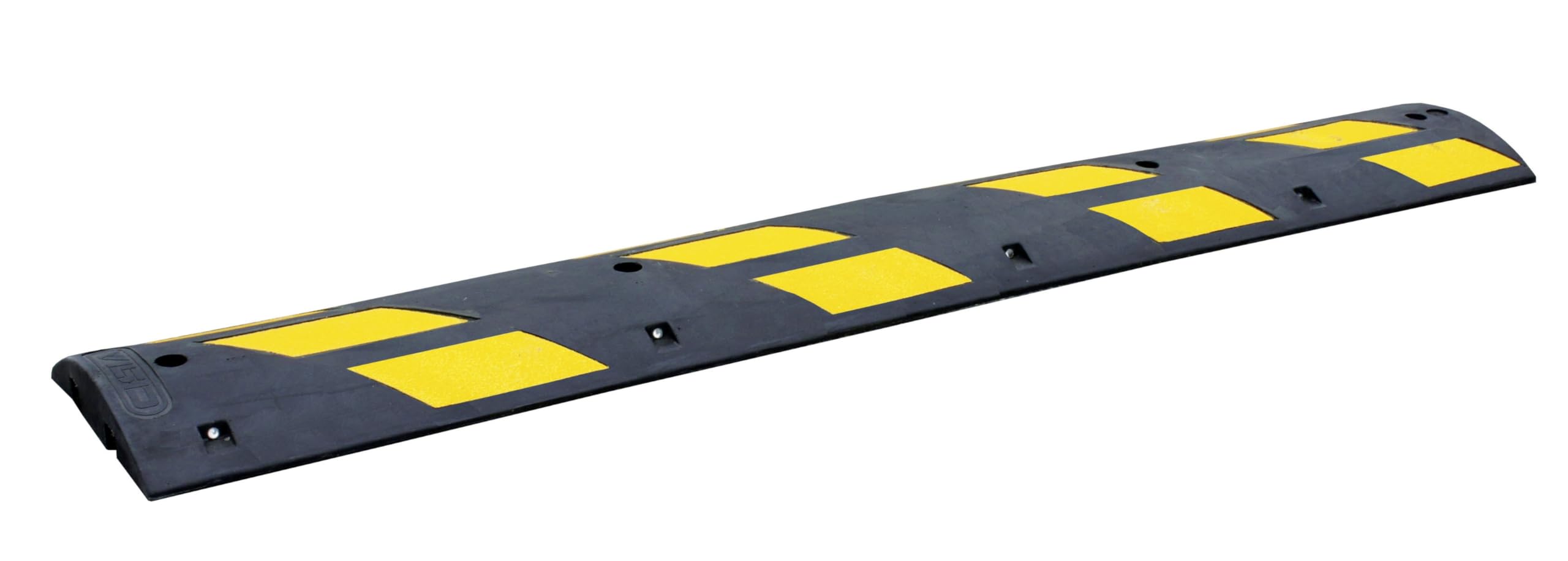 Ralentisseur EASYSPEED 75 mm noir et jaune pour la gestion des voies